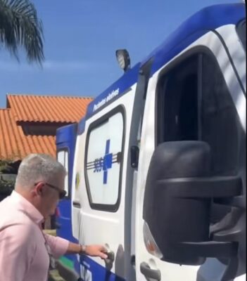 Arauá ganha ambulância Tipo A entregue pelo Governo Federal
