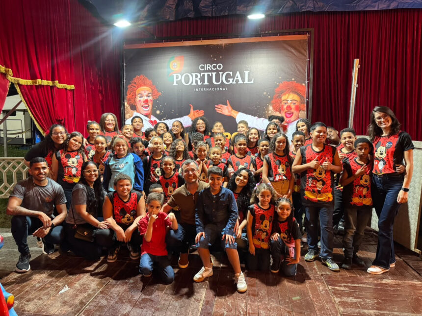Circo Portugal leva espetáculos gratuitos a escolas e creches de Aracaju