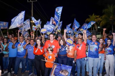 Comitiva de Itaporanga com 500 pessoas impulsiona a candidatura de Marcelo Sobral