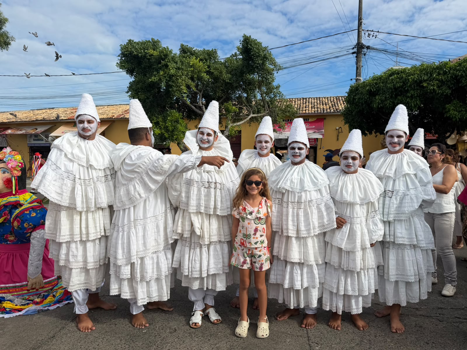 Cortejo do Dia do Folclore no Centro de Aracaju
