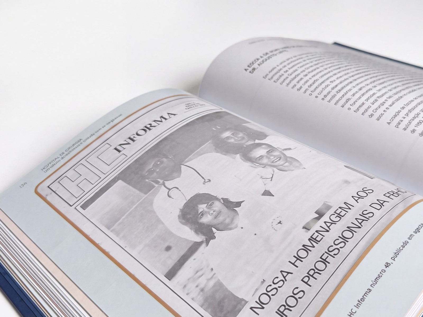 DIKA lança livro dos 100 anos do Hospital de Cirurgia e guarda memórias