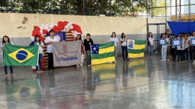 Escola Juscelino Kubitschek abre Jogos Interclasses na Coroa do Meio