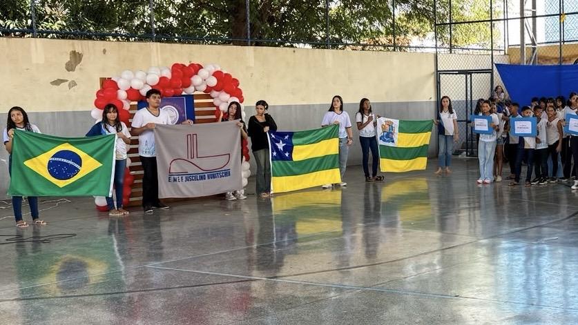 Escola Juscelino Kubitschek abre Jogos Interclasses na Coroa do Meio