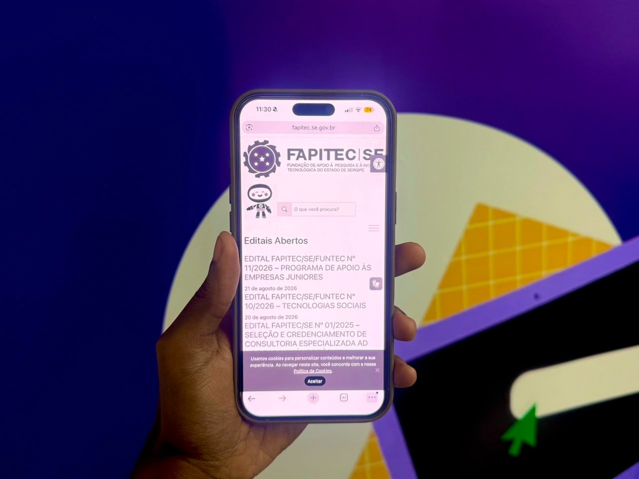 Fapitec libera R$200 mil para impulsionar empresas juniores em Sergipe