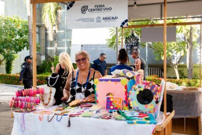 Feira Centro Vivo volta ao Centro de Aracaju no dia 19 de setembro