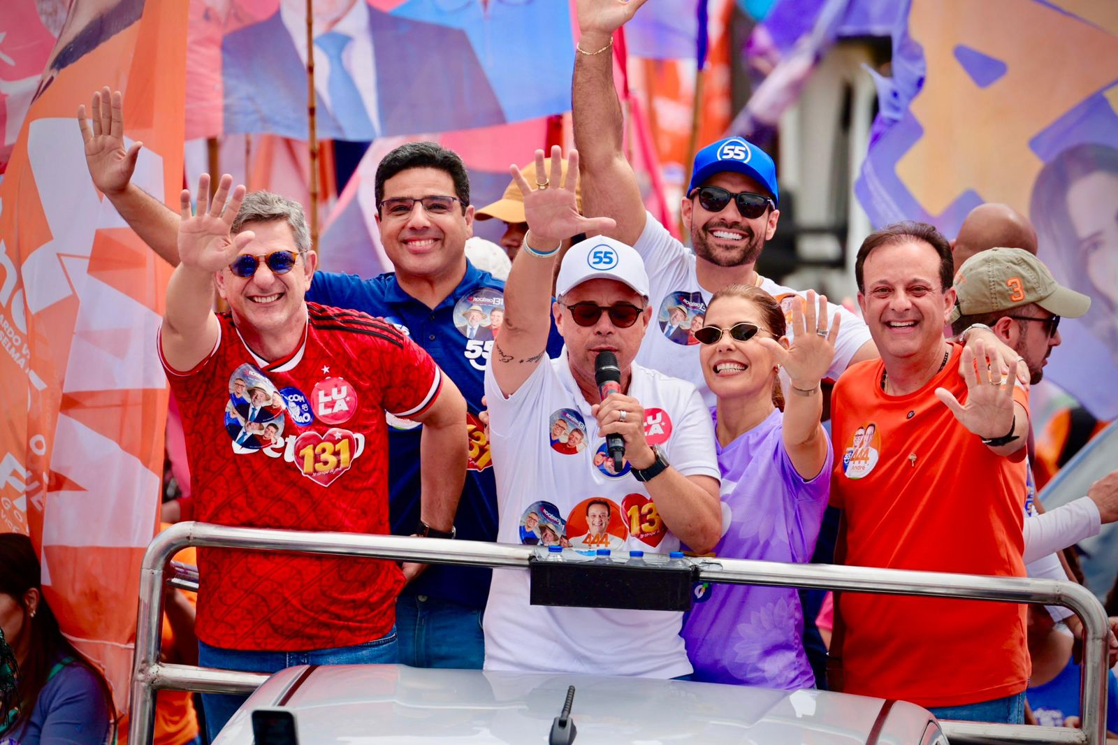 Carreata do governador Fábio Mitidieri na zona norte de Aracaju