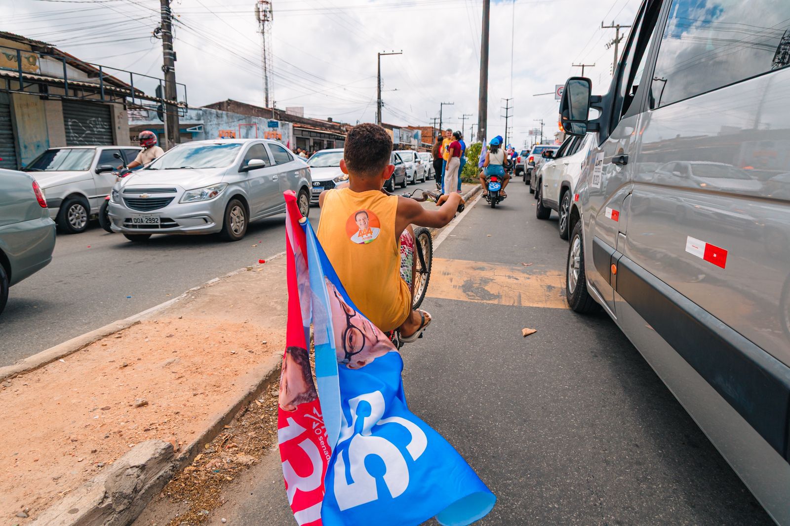 Carreata do governador Fábio Mitidieri na zona norte de Aracaju