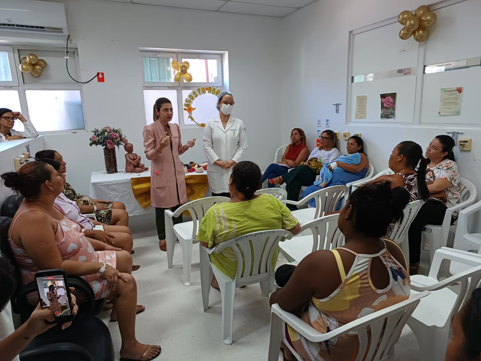 MNSL reforça amamentação exclusiva até os seis meses durante Agosto Dourado