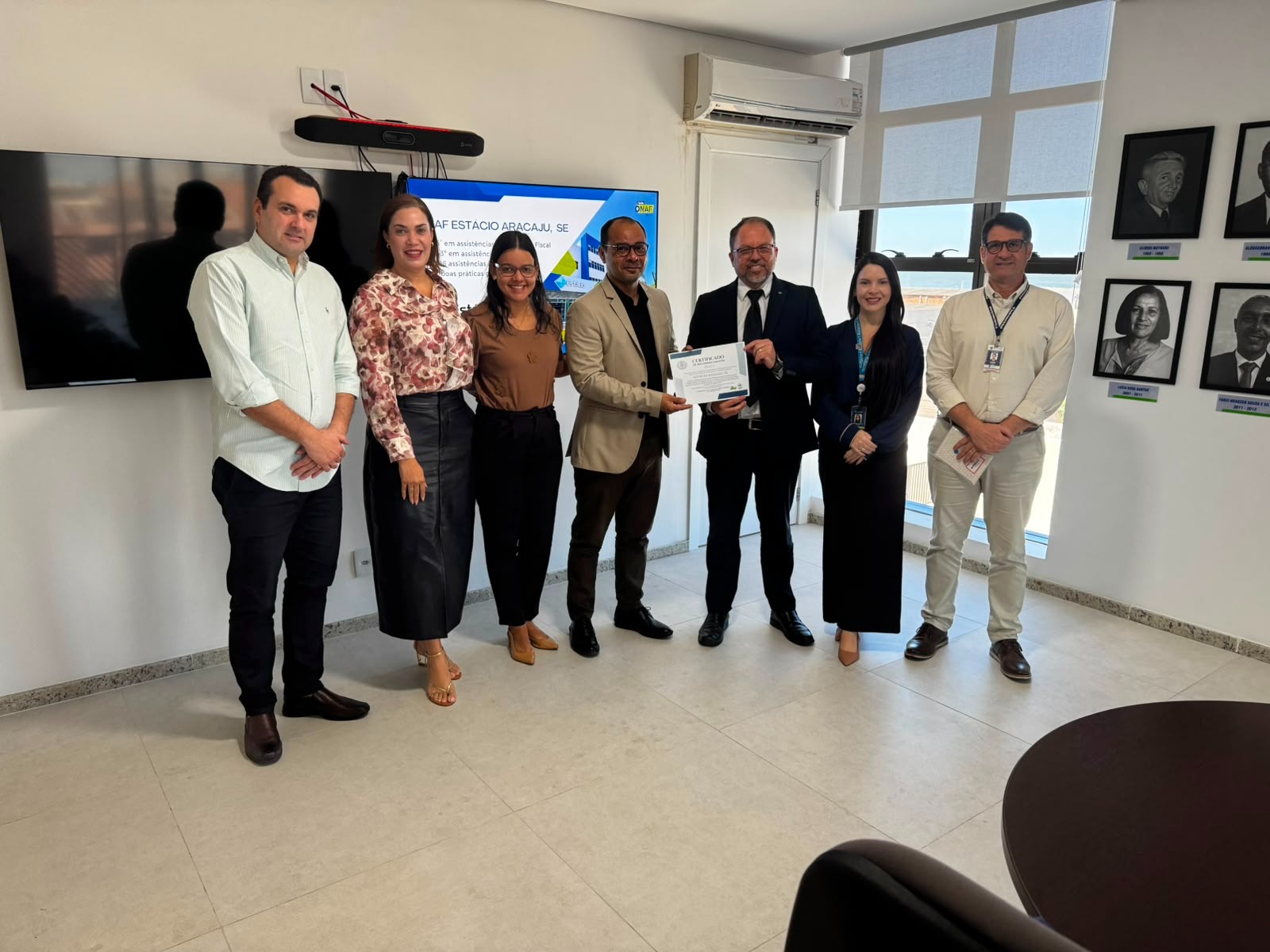 NAF da Estácio recebe Certificação Prata da Receita Federal