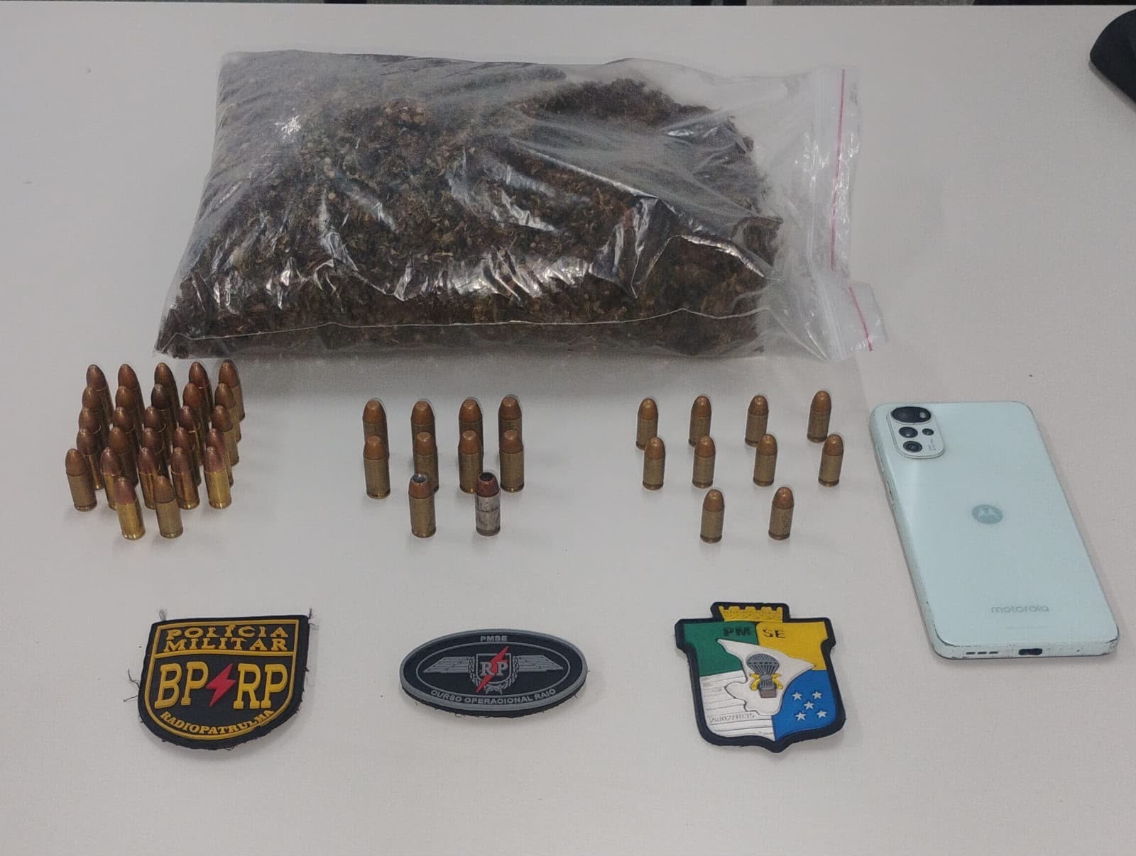 PM prende homem por tráfico e apreende 47 munições no Santa Maria