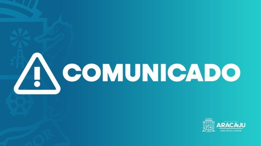 Portal da Prefeitura de Aracaju ficará indisponível neste fim de semana