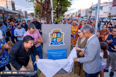 Praça Teotônio Vilela é reurbanizada no Ponto Novo