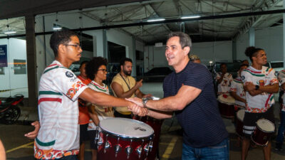 Robson Viana se reúne com Batok e promete fortalecer cultura em Sergipe