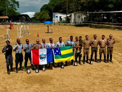 RPMon sedia etapa do Sergipano de Hipismo com cavaleiros civis e militares