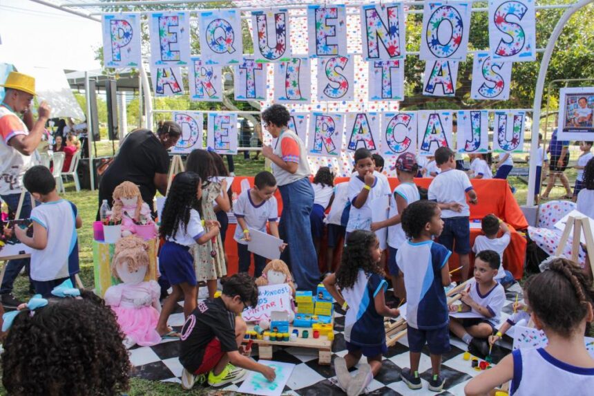 Semed leva esporte, arte e lazer ao Dia da Primeira Infância em Aracaju