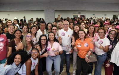 Edvaldo reúne 400 mulheres em Aracaju e assume compromissos por gênero