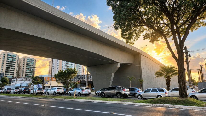 Emurb conclui recuperação do viaduto nas avenidas Francisco Porto e Hermes Fontes
