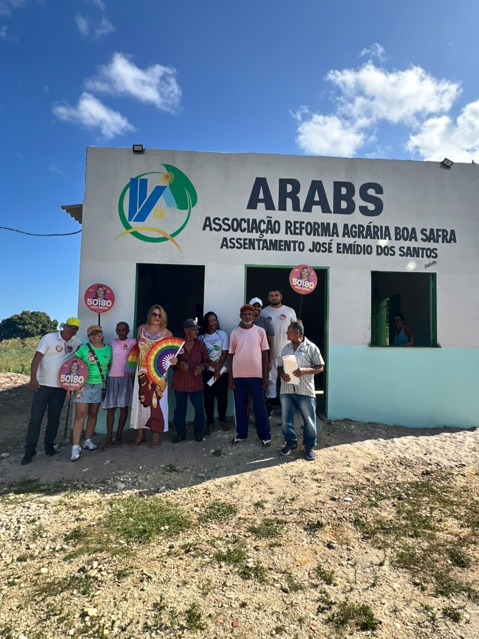 Visita à ARABS, no Assentamento José Emídio dos Santos