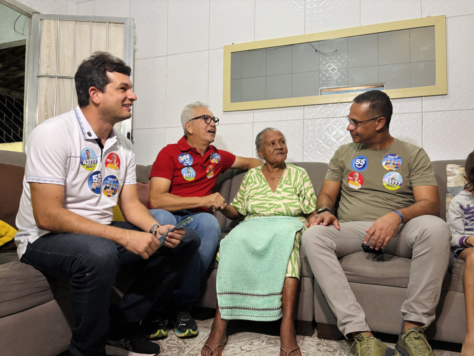 Paulo Júnior intensifica carreatas, caminhadas e panfletagens em Sergipe