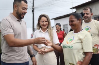 Prefeitura de Riachuelo entrega três casas do Programa Renovar