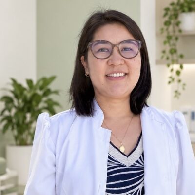 A psiquiatra Vivian Uemura, que conduz a roda de conversa da ação do Setembro Amarelo no Sol Nascente