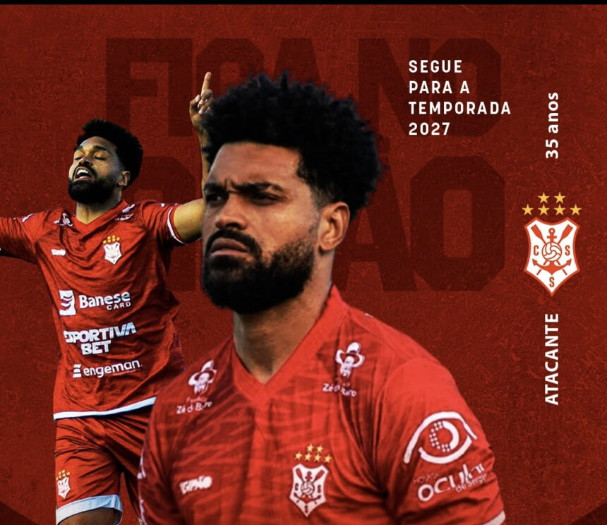 Thiago Santos retorna ao Sergipe e reforça ataque para 2027