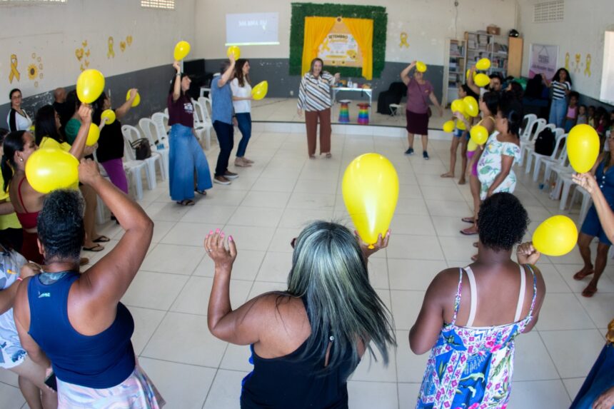 Veneza II recebe ação de saúde mental durante o Setembro Amarelo