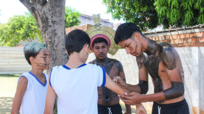 Alunos de Aracaju vivem imersão cultural com povo Kariri-Xocó