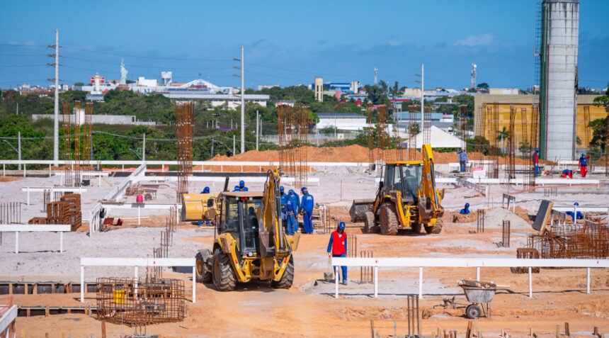 Construção do Complexo Materno-Infantil Nossa Senhora de Lourdes atinge 12%