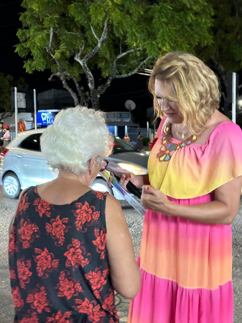 Escuta de demandas durante a caminhada