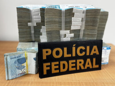 PF apreende R$ 500 mil em Aracaju e investiga uso eleitoral