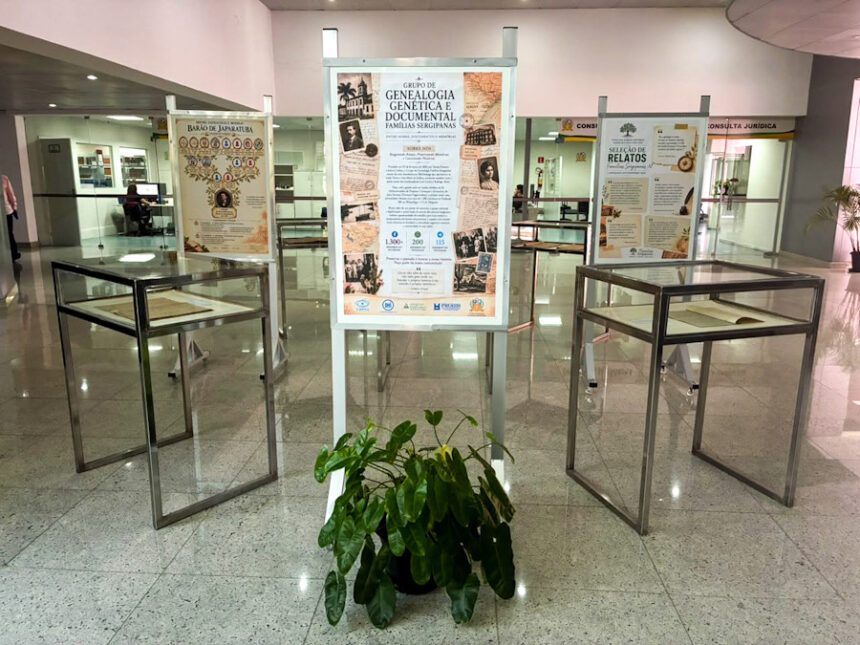 TJ-SE abre exposição sobre genealogia e memórias de famílias sergipanas